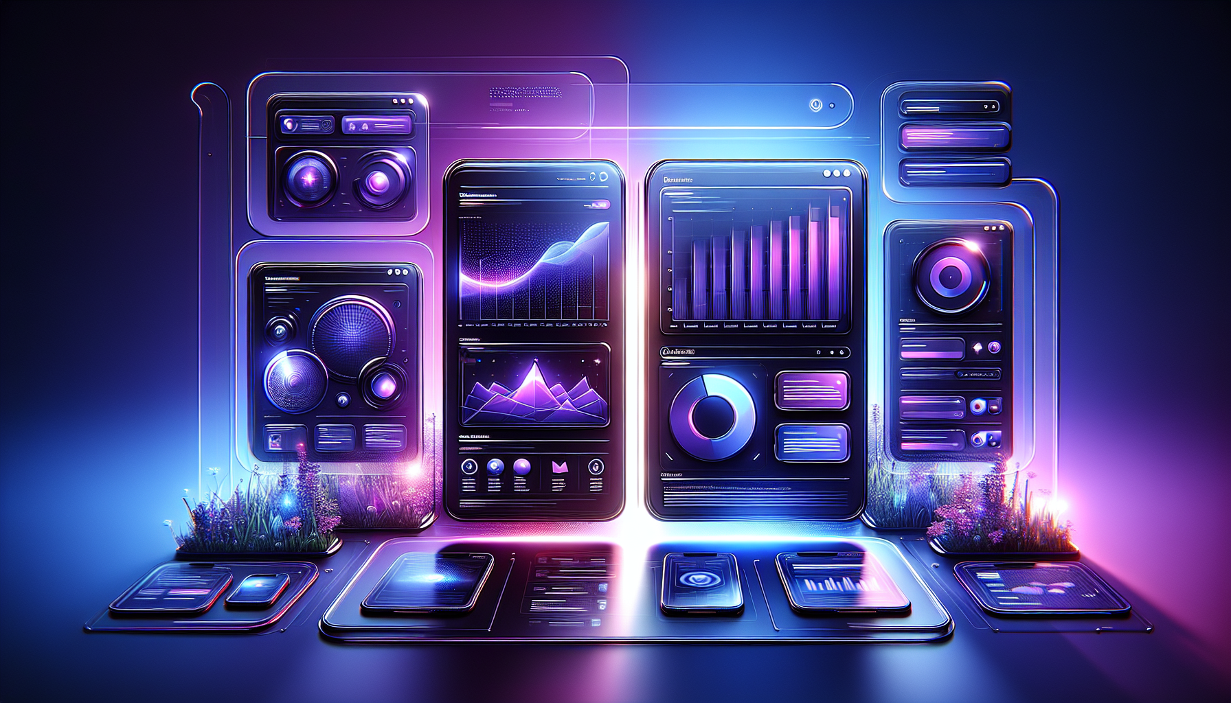 Abstract tech illustration showing startup growth trajectory with CRM scaling concepts for best CRM for startup growth solutions