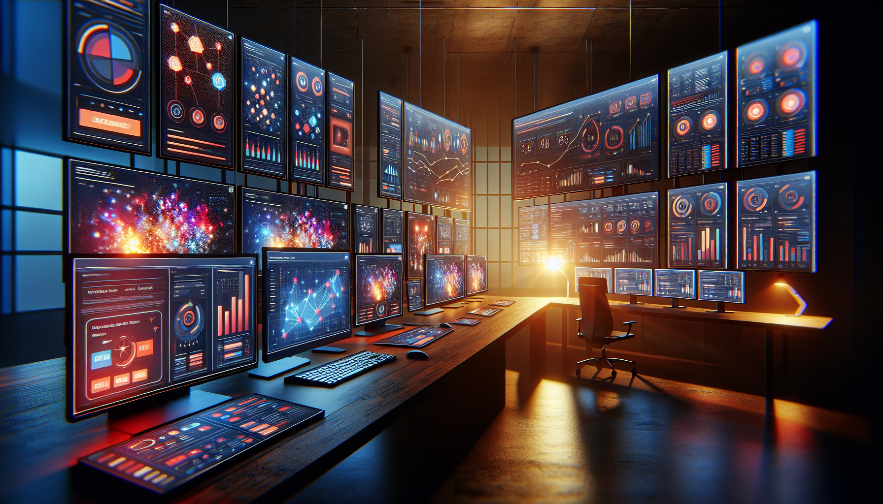 Abstract tech illustration comparing freelance platform pricing rates for software developers and tech skills compensation