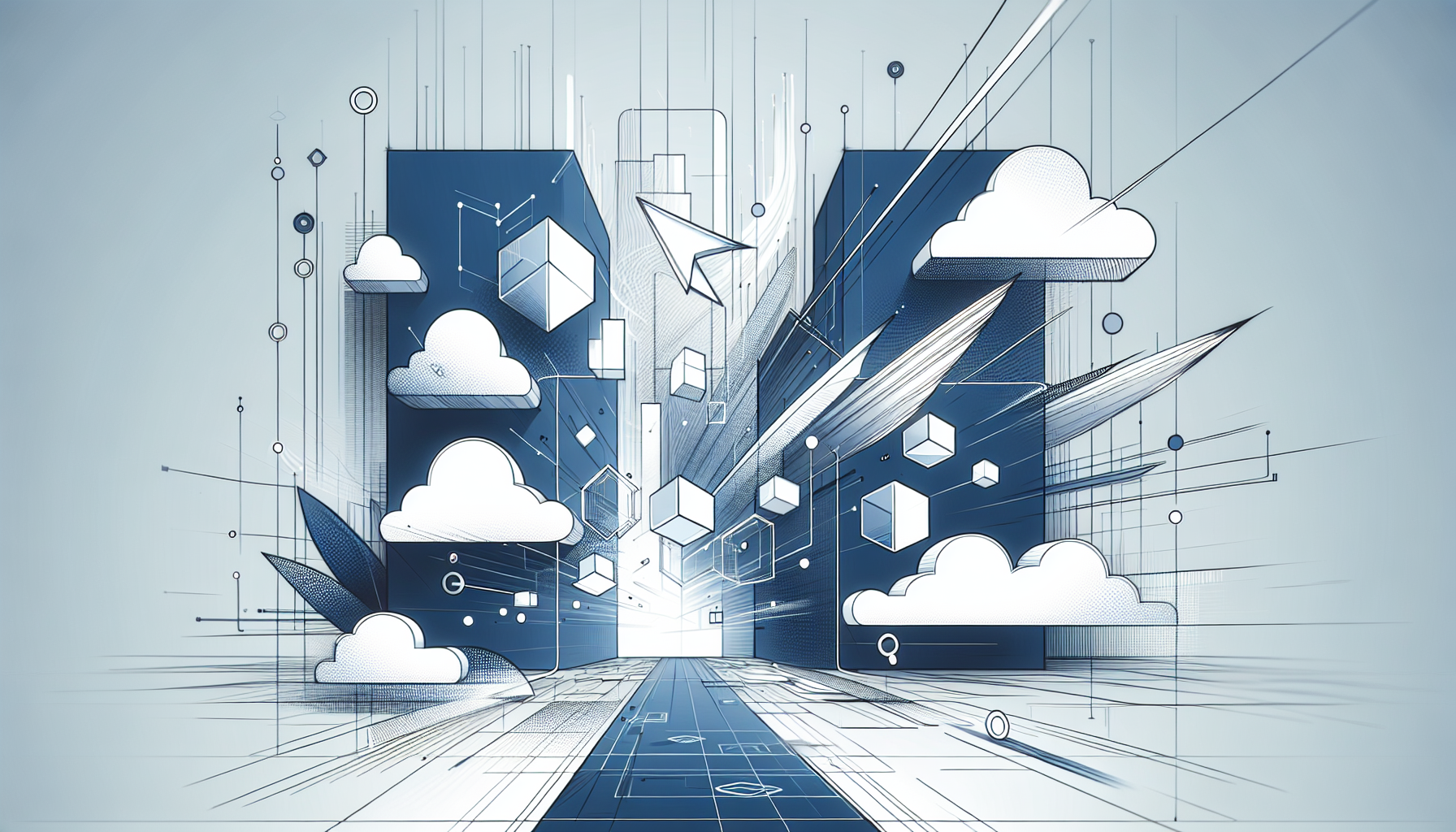 Open source SaaS alternative cost comparison abstract tech illustration showing hidden migration expenses and switching costs